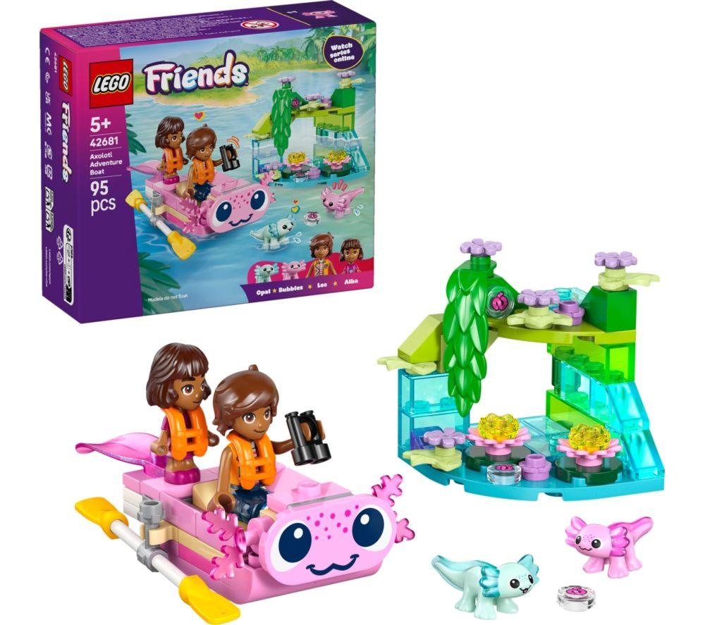 LEGO Friends 42681 Axolotl Adventure Boat Set image number 2 of 5