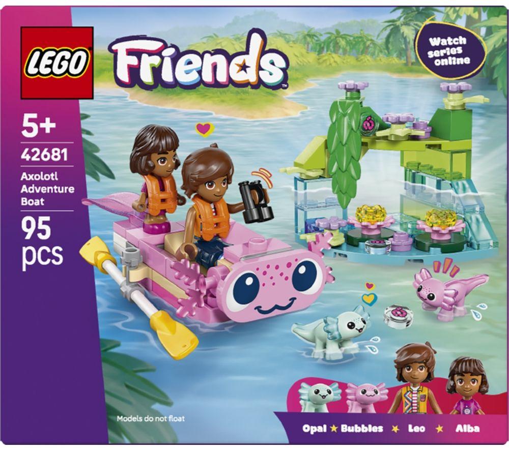 LEGO Friends 42681 Axolotl Adventure Boat Set image number 3 of 5