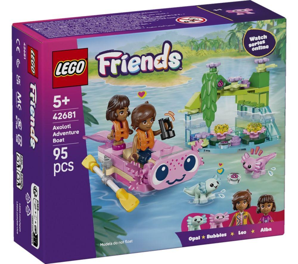 LEGO Friends 42681 Axolotl Adventure Boat Set image number 4 of 5