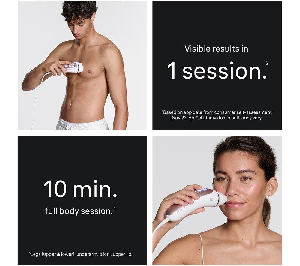 BRAUN Skin i&middot;expert PL7441 IPL Hair Removal System - White image number 4 of 9