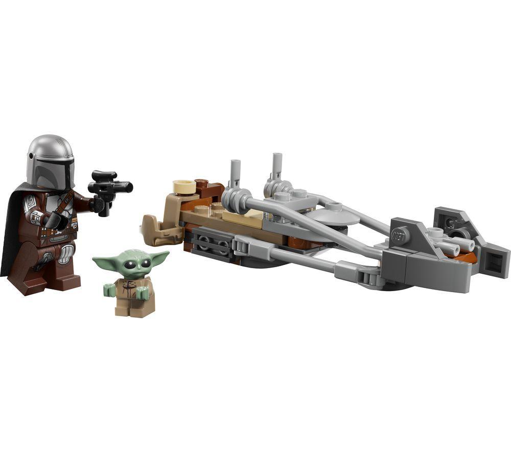 LEGO Star Wars 75436 The Mandalorian & Grogu's Speeder Bike Set