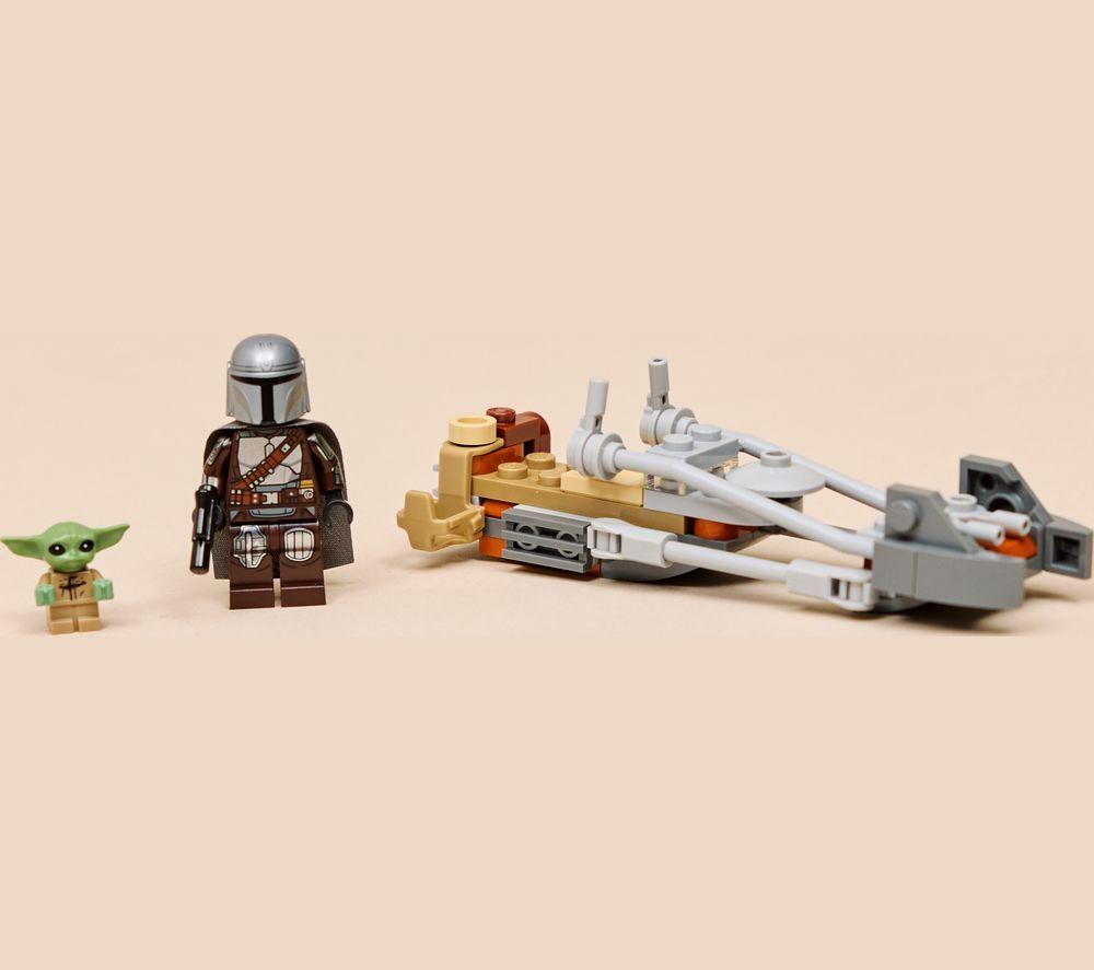LEGO Star Wars 75436 The Mandalorian & Grogu's Speeder Bike Set image number 6 of 8