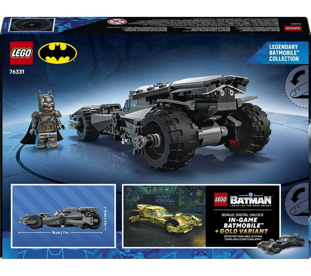 LEGO DC 76331 Batman v Superman Batmobile Set image number 2 of 3