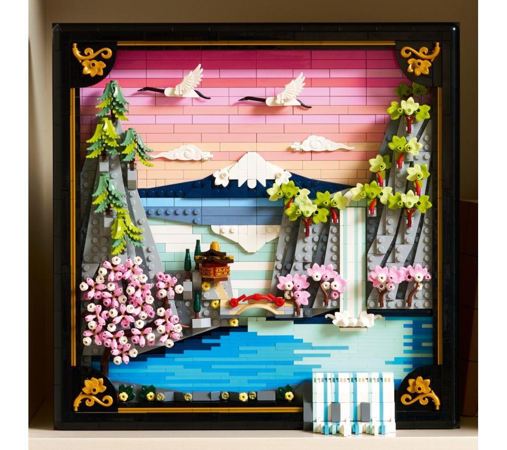 LEGO Art 31218 Japanese Cherry Blossom Landscape Set for Adults image number 7 of 8