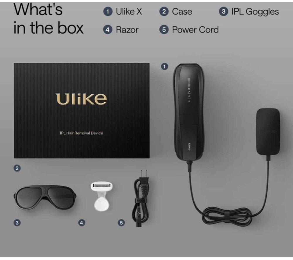 Buy ULIKE X IPL Hair Removal System – Black | Currys