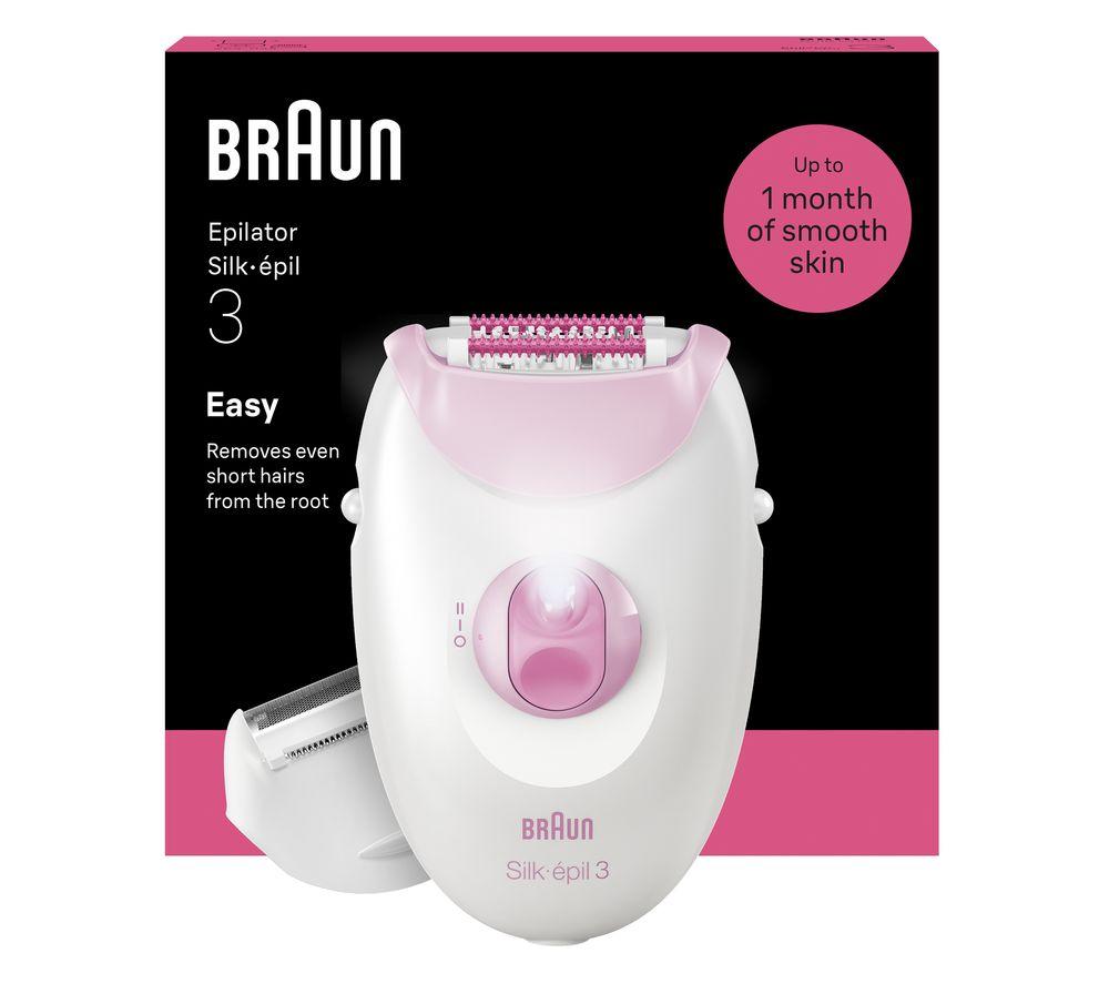 BRAUN Silk-épil Series 3 3-031 Epilator - Pink