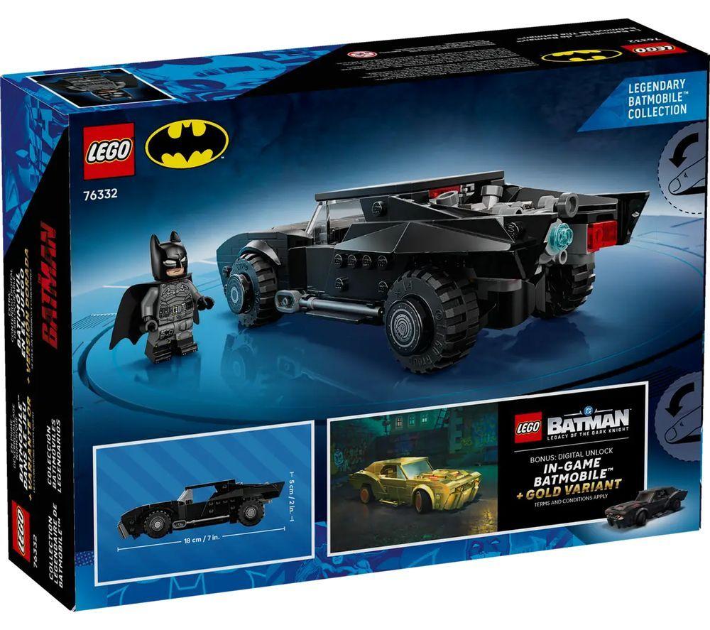 LEGO DC 76332 The Batman Batmobile Set image number 4 of 5