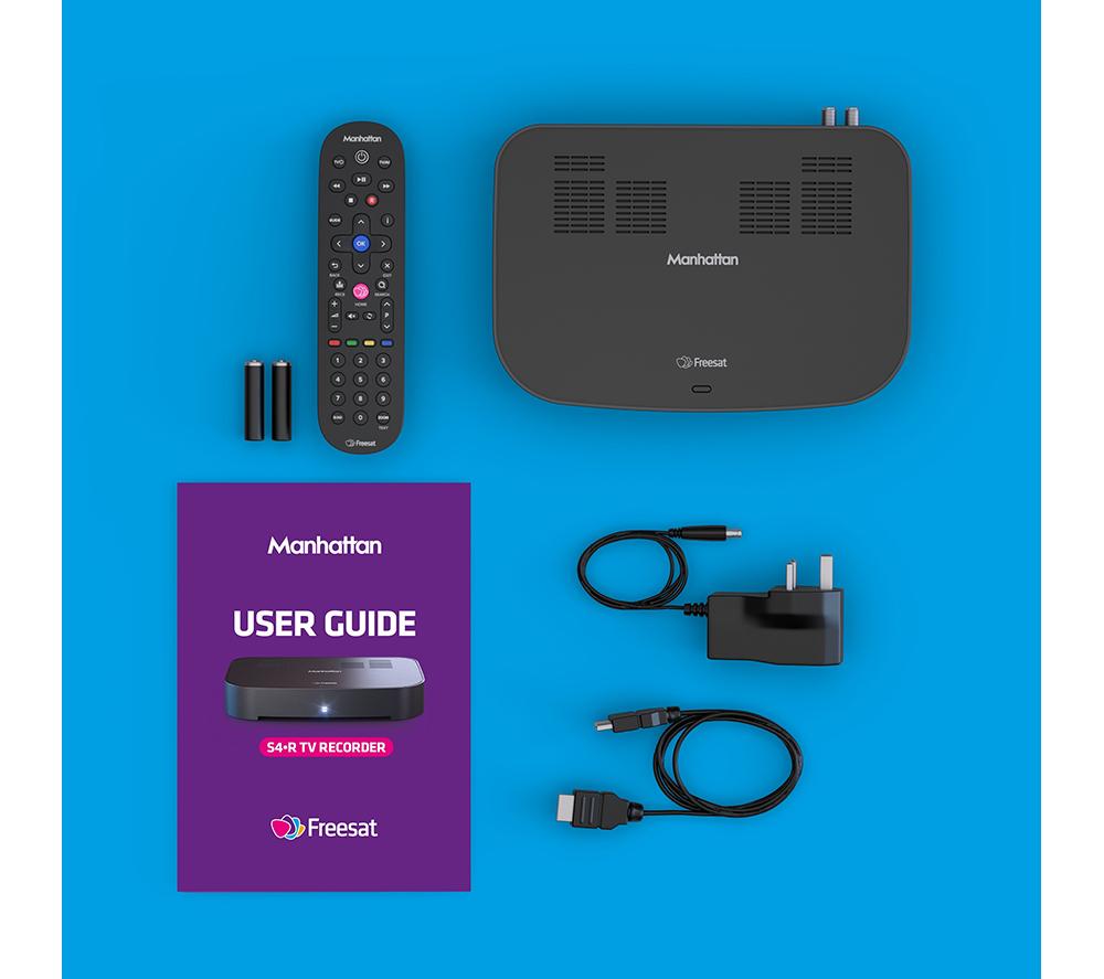 MANHATTAN S4-R 4K Freesat TV Recorder - 500 GB image number 8 of 8