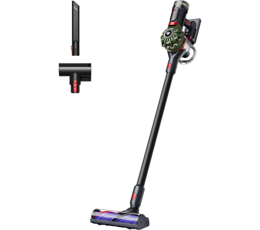 DYSON Cyclone V8 Cordless Bagless Vacuum Cleaner – Black & Green, Black,Green