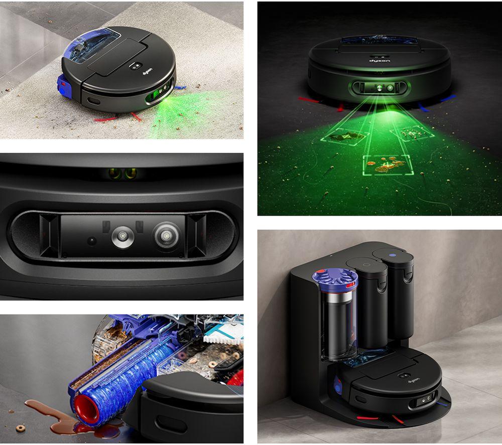 DYSON Spot + Scrub AI Robot Vacuum Cleaner - Black image number 4 of 6