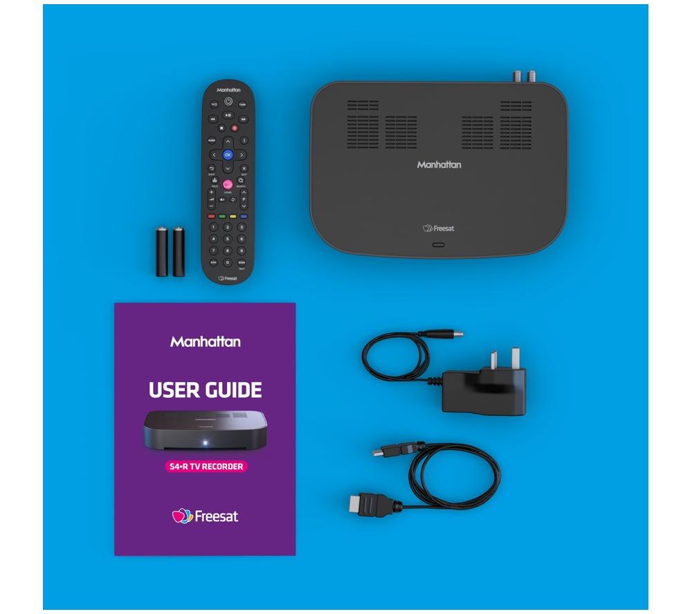 MANHATTAN S4-R 4K Freesat TV Recorder - 2 TB image number 8 of 8