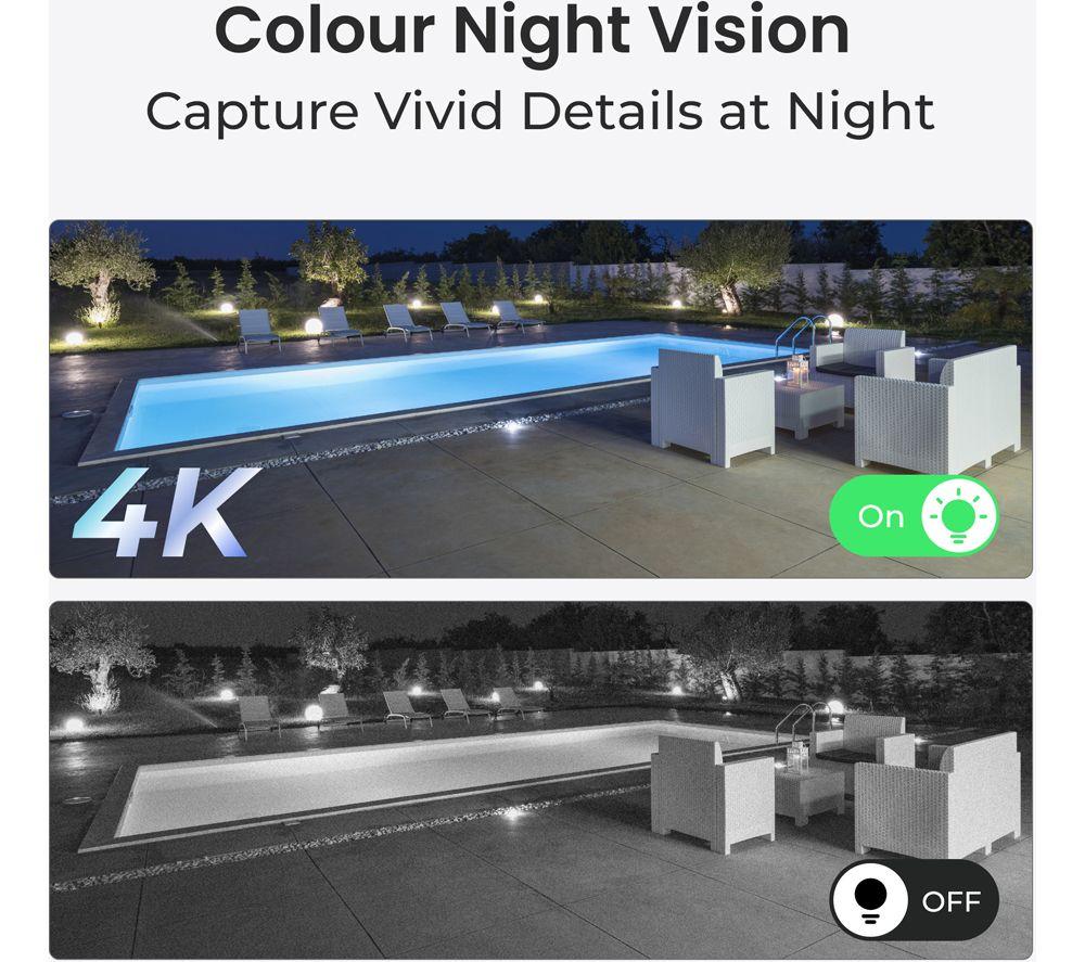 REOLINK Argus Series B440 4K WiFi Battery Security Camera, Solar Panel & 64 GB Memory Card image number 9 of 10