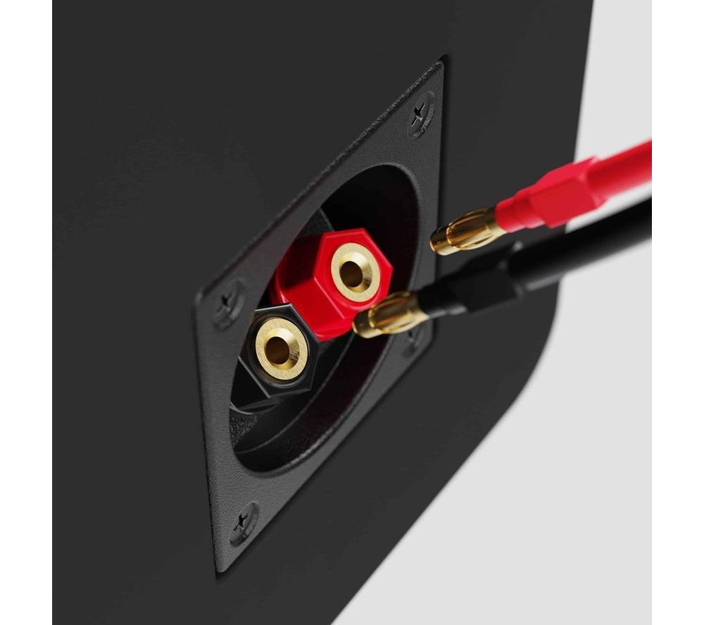 MAJORITY D70X Passive Bookshelf Speakers - Black image number 2 of 5