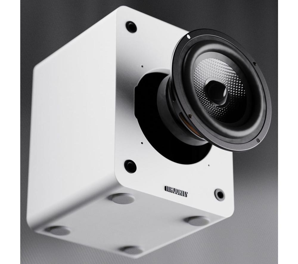 MAJORITY D50X Bluetooth Bookshelf Speakers - White image number 2 of 3