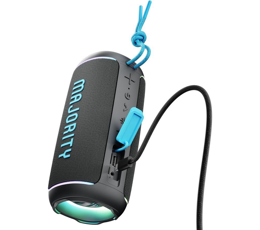 MAJORITY MOVE 2 Bluetooth Portable Speaker - Electric Blue & Charcoal image number 5 of 7