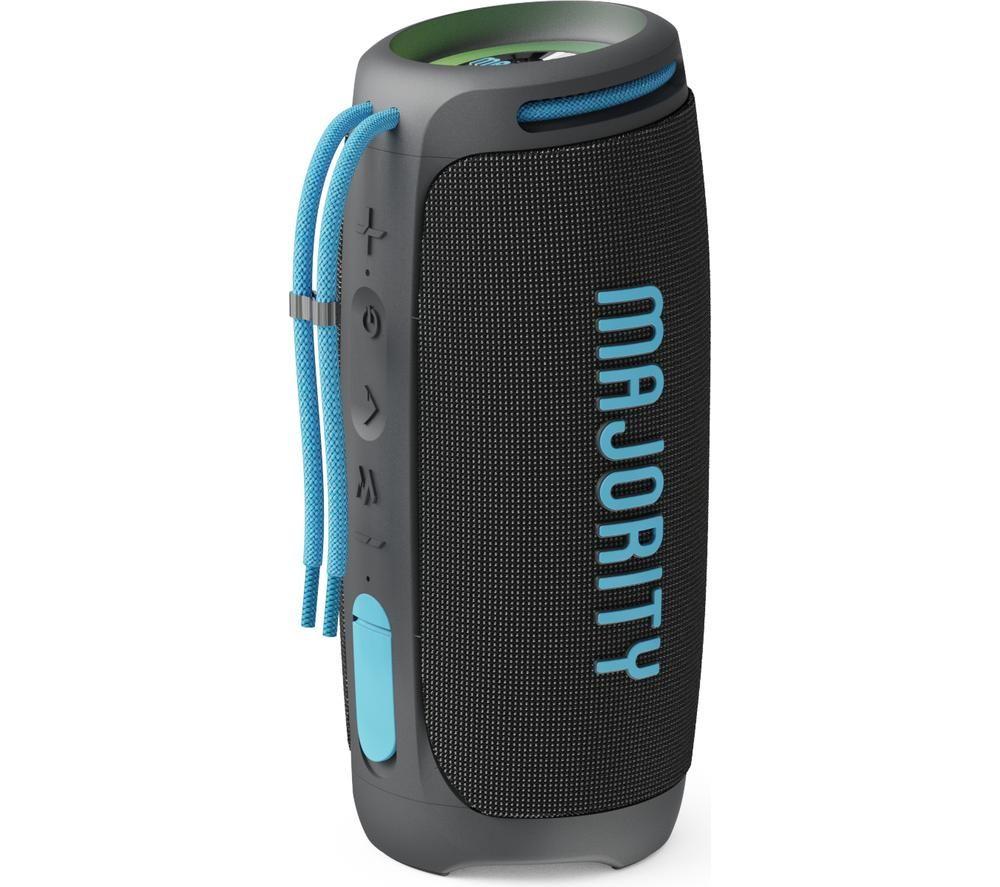 MAJORITY MOVE M3 Bluetooth Portable Speaker - Electric Blue & Charcoal image number 9 of 13