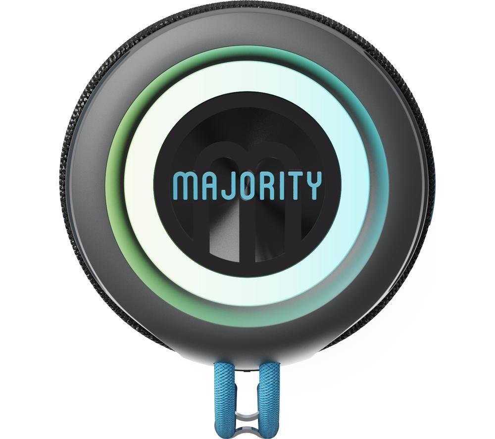 MAJORITY MOVE M3 Bluetooth Portable Speaker - Electric Blue & Charcoal image number 13 of 13