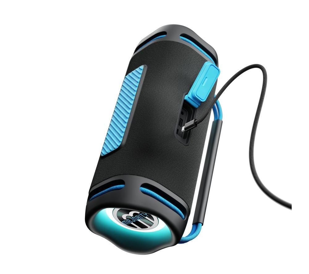 MAJORITY Move M4 Bluetooth Portable Speaker - Electric Blue & Charcoal image number 5 of 15