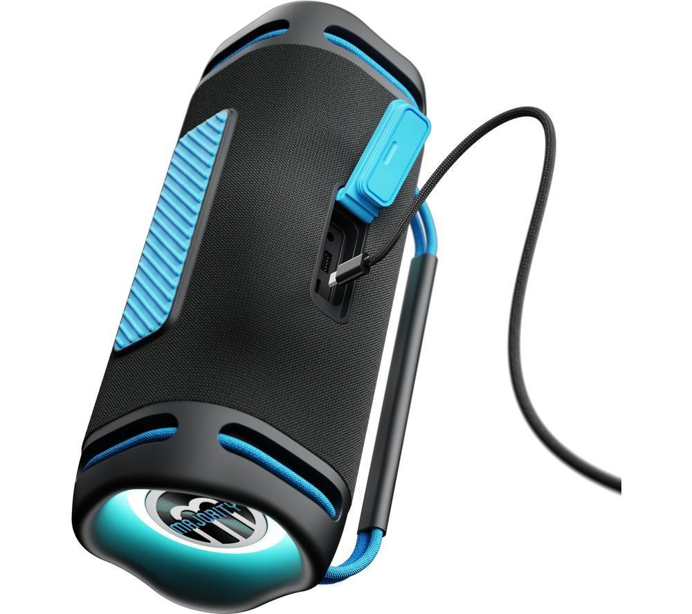 MAJORITY Move M4 Bluetooth Portable Speaker - Electric Blue & Charcoal image number 7 of 15