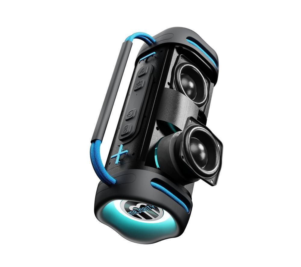 MAJORITY Move M4 Bluetooth Portable Speaker - Electric Blue & Charcoal image number 9 of 15