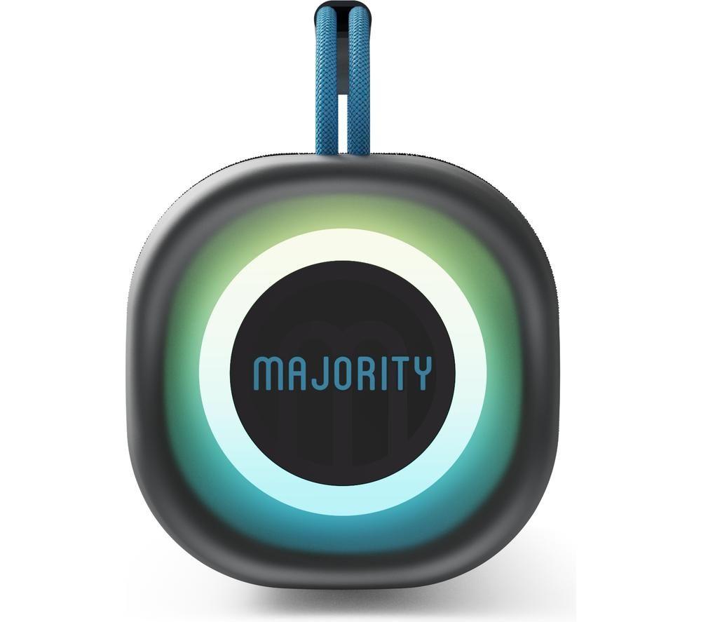 MAJORITY Move M4 Bluetooth Portable Speaker - Electric Blue & Charcoal image number 15 of 15