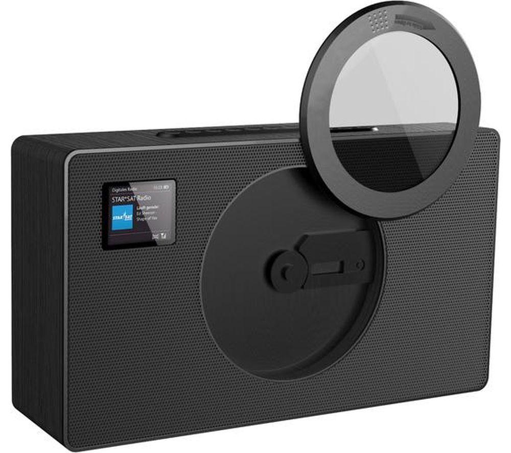 OAKCASTLE DAB300 All-in-one Bluetooth Micro HiFi System - Black image number 3 of 3