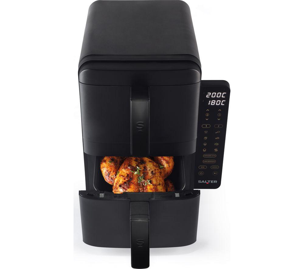 SALTER VertiCook Ultra EK6642 9L Dual Air Fryer - Black image number 2 of 8