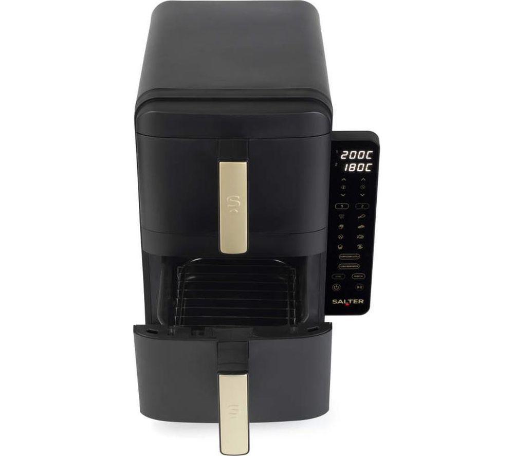 SALTER Alchemy VertiCook Ultra EK6642BG 9L Dual Air Fryer - Black image number 5 of 11