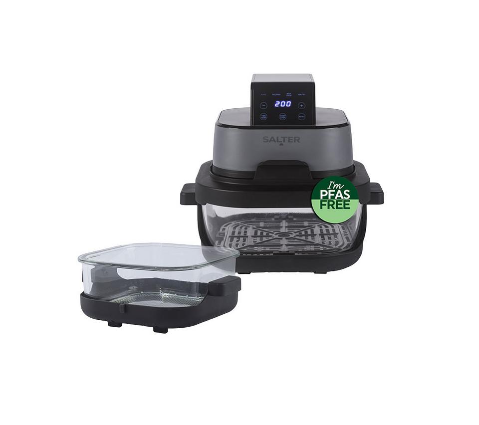 SALTER Crisp & Go EK6757 4L Hot Air Fryer - Grey