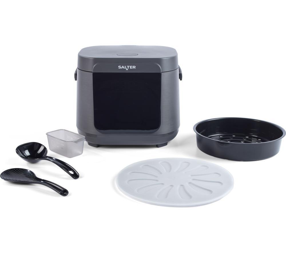 SALTER EK6758 Electric Multicooker - Grey image number 3 of 9