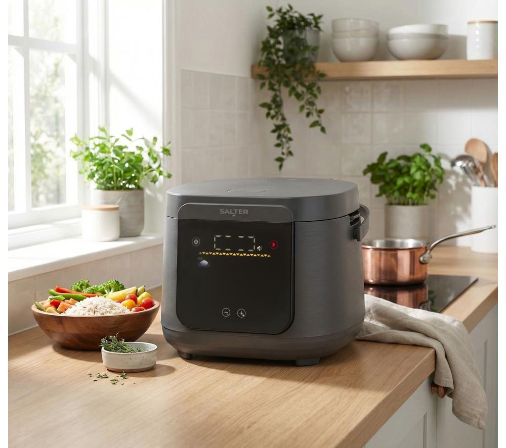 SALTER EK6758 Electric Multicooker - Grey image number 5 of 9