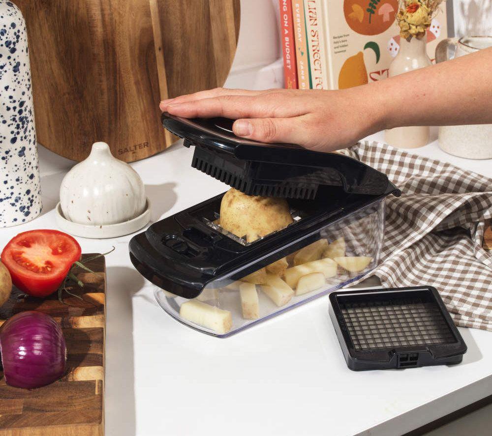 SALTER Expert 2-in-1 Food Chopper - Black image number 3 of 6