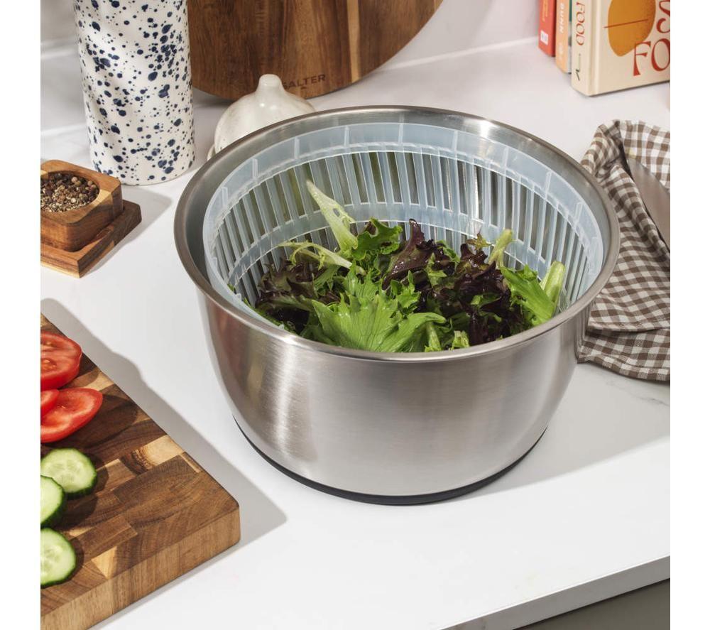 SALTER Expert Salad Spinner &ndash; Silver image number 7 of 8