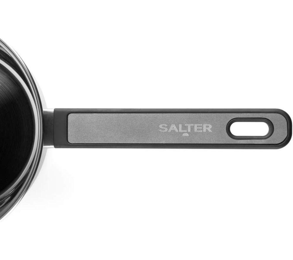 SALTER Expert 5‑piece Stainless Steel Cookware Set &ndash; Silver image number 8 of 8