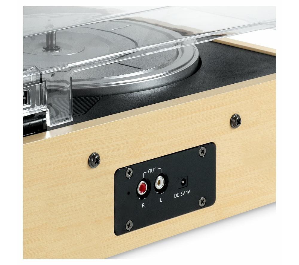 VICTROLA VTA-72 Belt Drive Bluetooth Turntable &ndash; Black & Bamboo image number 2 of 10