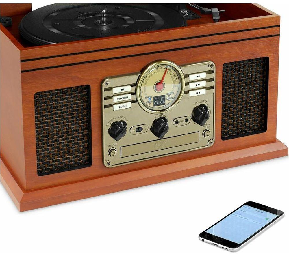 Buy VICTROLA Quincy VTA-200B Belt Drive Bluetooth Music Centre