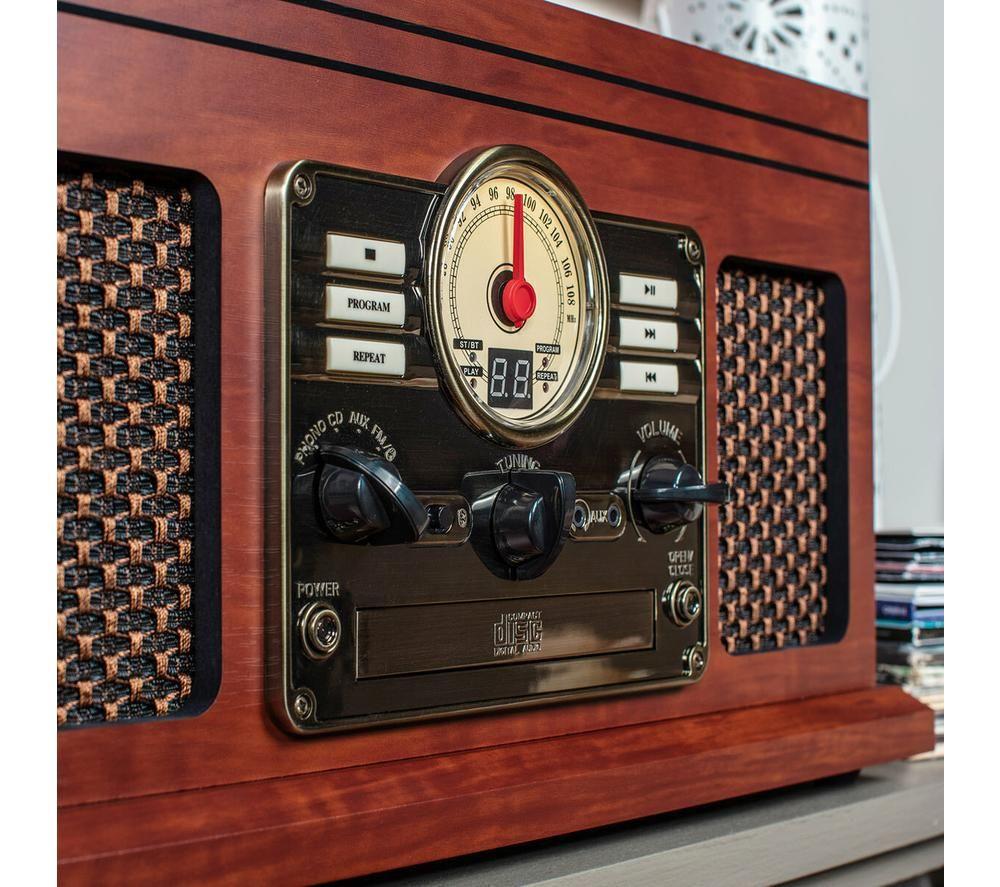 Buy VICTROLA Quincy VTA-200B Belt Drive Bluetooth Music Centre