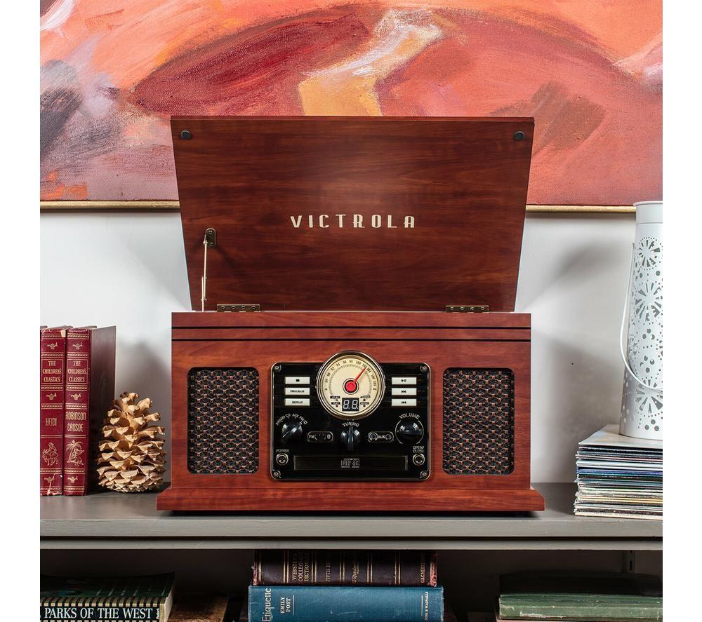 Buy VICTROLA Quincy VTA-200B Belt Drive Bluetooth Music Centre
