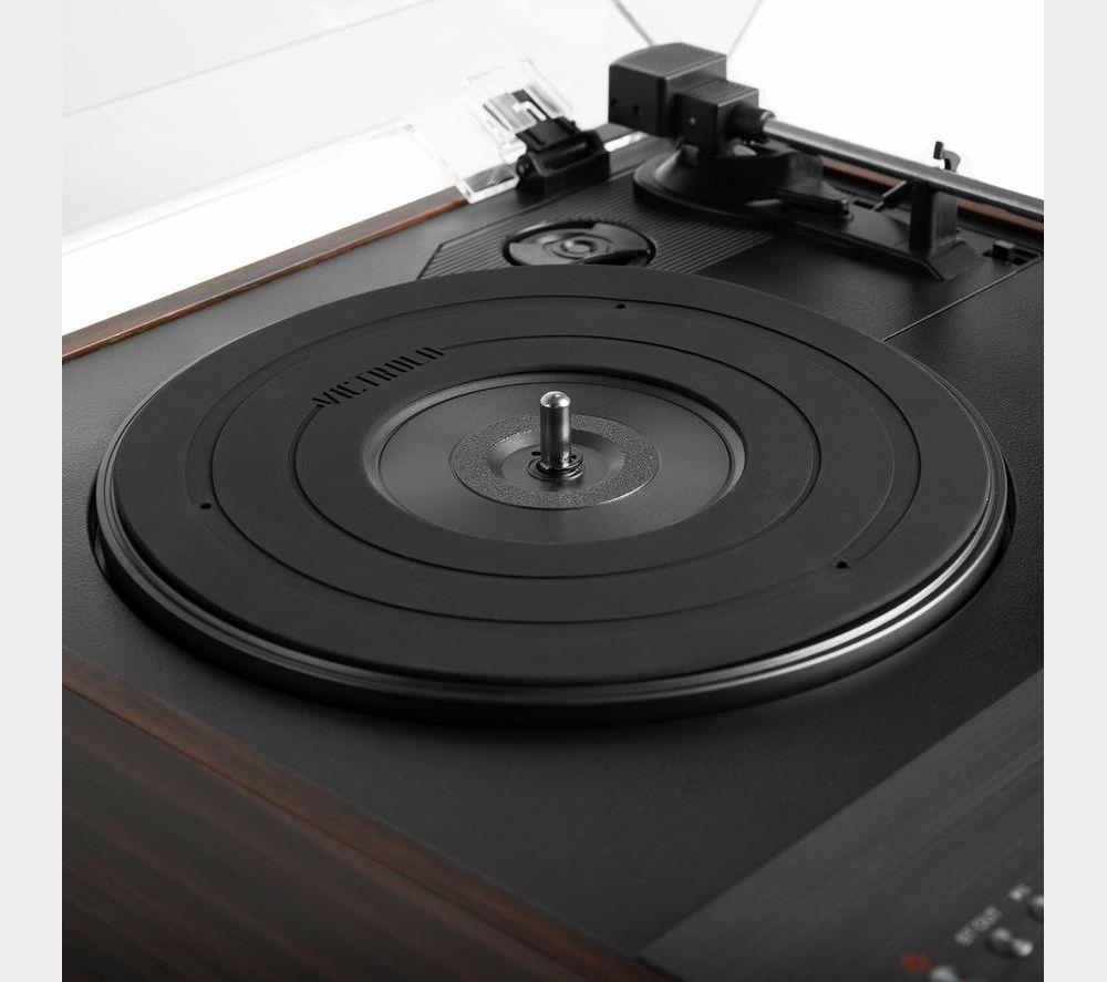 VICTROLA Eastwood Signature VTA-73 Belt Drive Bluetooth Turntable - Espresso image number 7 of 9