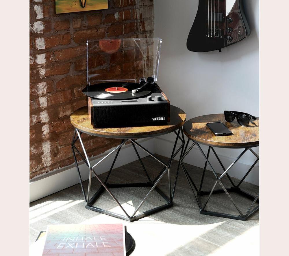 VICTROLA Eastwood Signature VTA-73 Belt Drive Bluetooth Turntable - Espresso image number 9 of 9