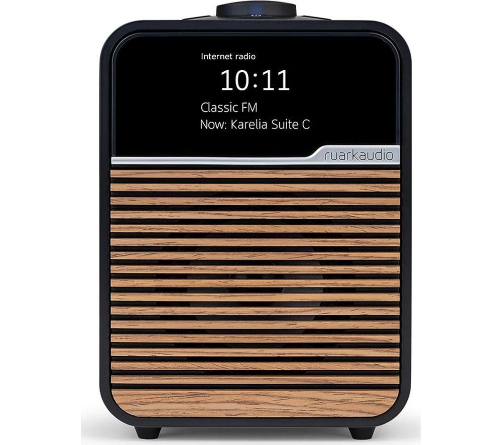 RUARK R1S DAB+/FM Smart Bluetooth Radio - Satin Charcoal Lacquer