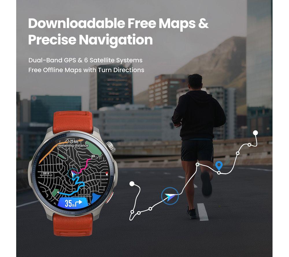 AMAZFIT Balance 2 Smart Watch - Black, Silicone Strap, 47 mm image number 6 of 10