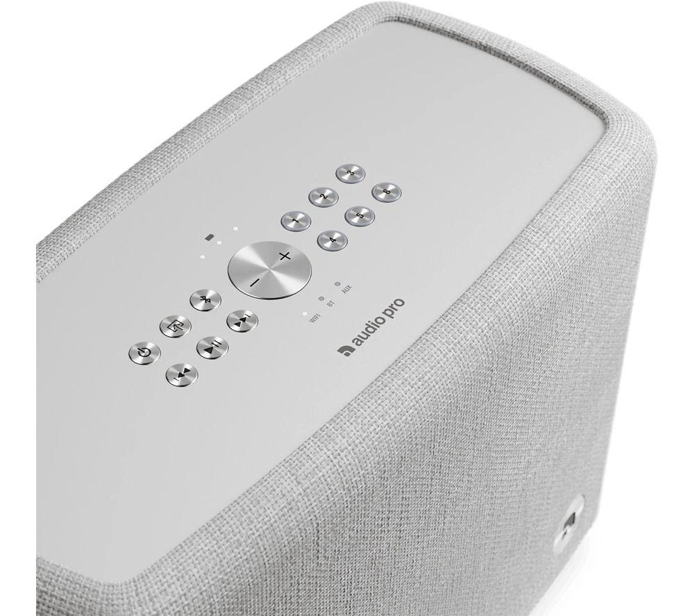 AUDIO PRO A15 W Portable Wireless Multi-room Speakers - Light Grey image number 4 of 4