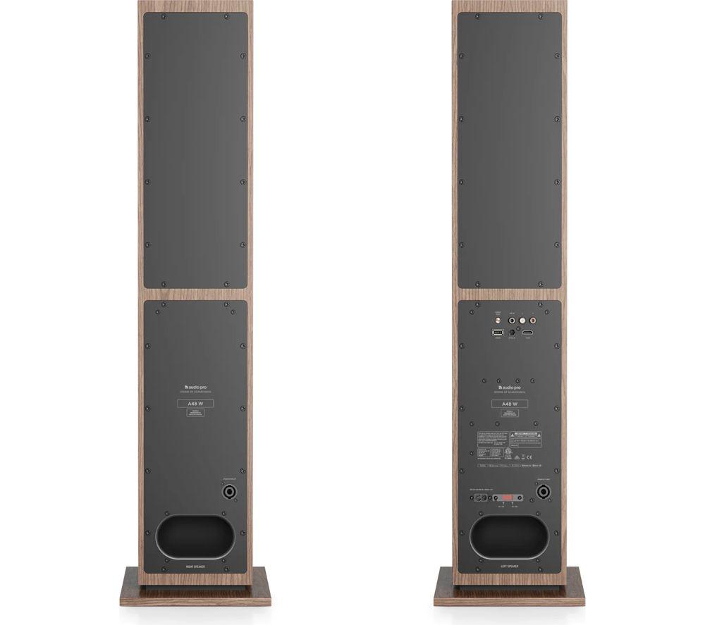 AUDIO PRO A48 Wireless Multi‑room Speakers &ndash; Walnut image number 3 of 4