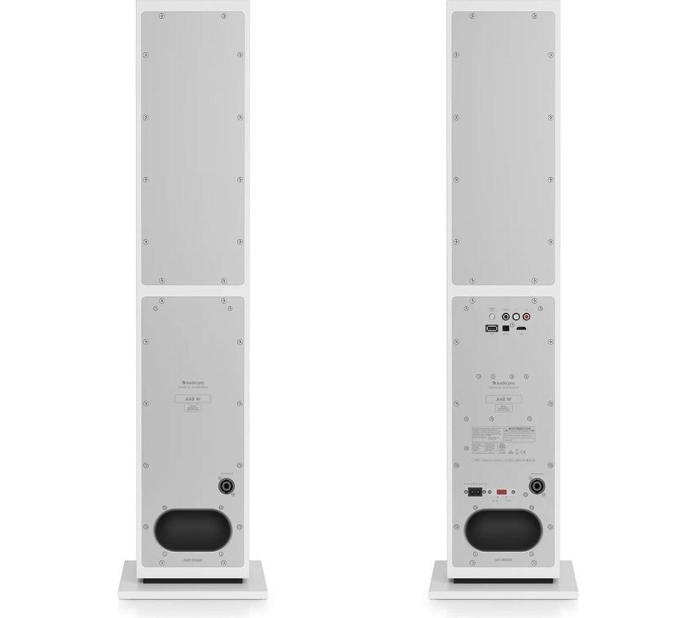 AUDIO PRO A48 Wireless Multi‑room Speakers &ndash; White image number 2 of 5