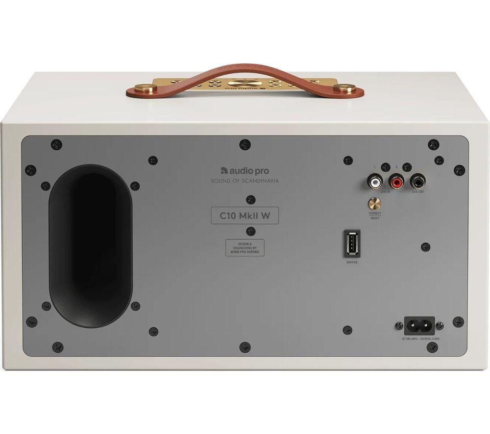 AUDIO PRO C10 MkII W Wireless Multi-room Speaker - Dune image number 3 of 6