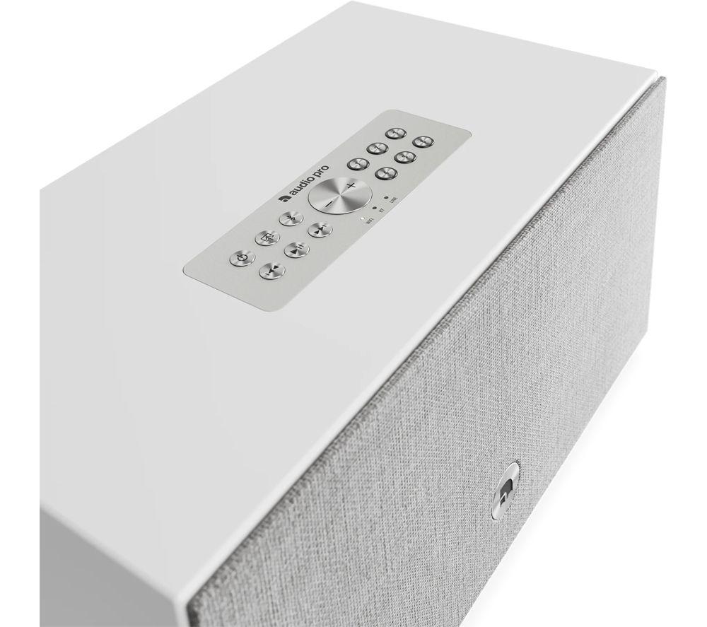 AUDIO PRO C10 MkII W Portable Wireless Multi-room Speakers - White image number 6 of 6
