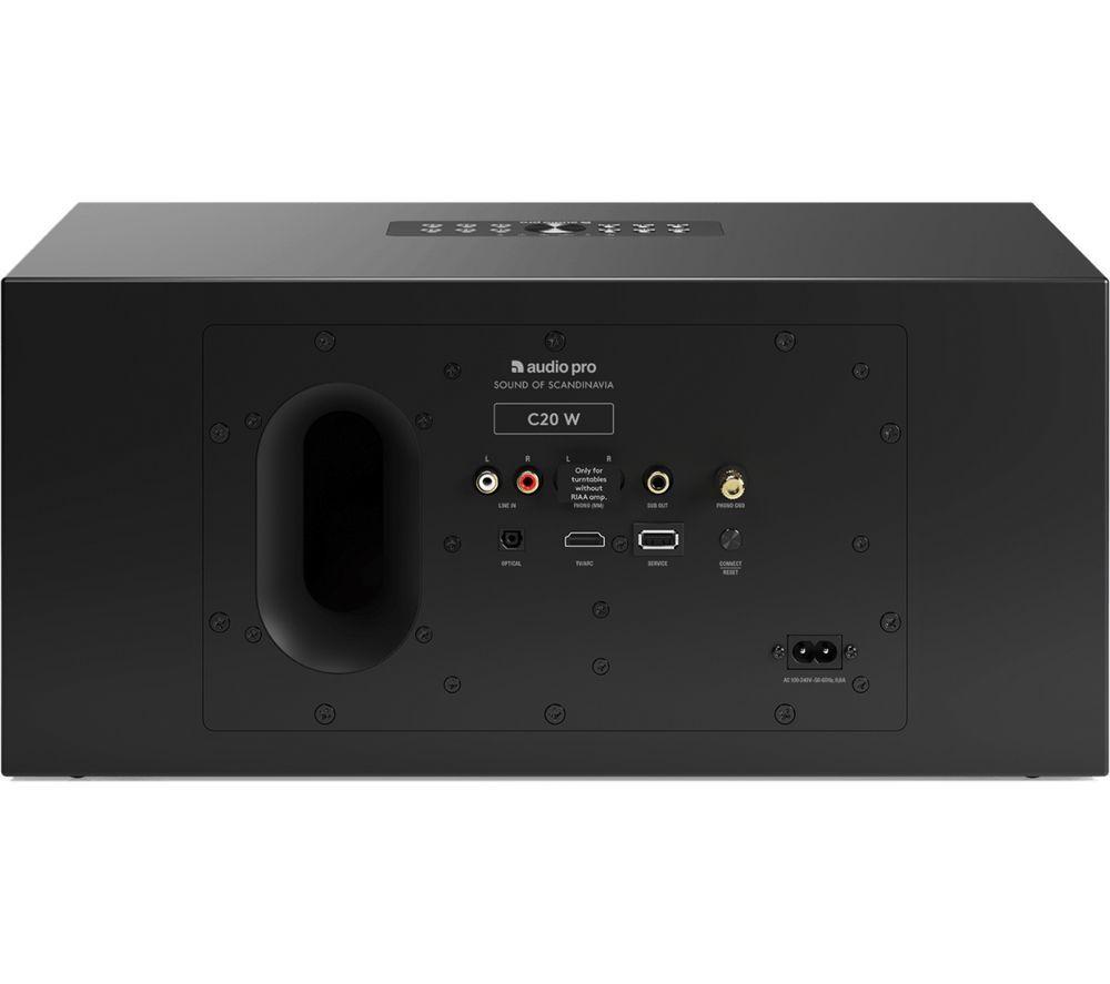 AUDIO PRO C20 W Portable Wireless Multi-room Speakers - Black image number 5 of 5