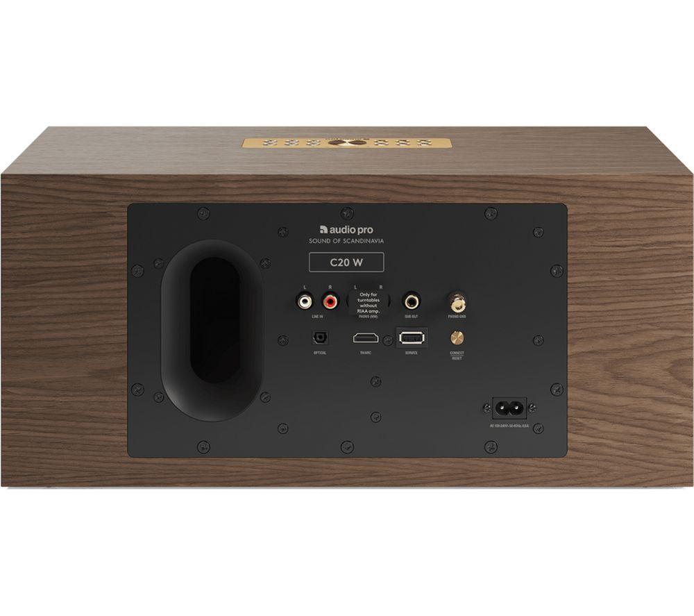 AUDIO PRO C20 W Portable Wireless Multi-room Speakers - Walnut image number 5 of 5