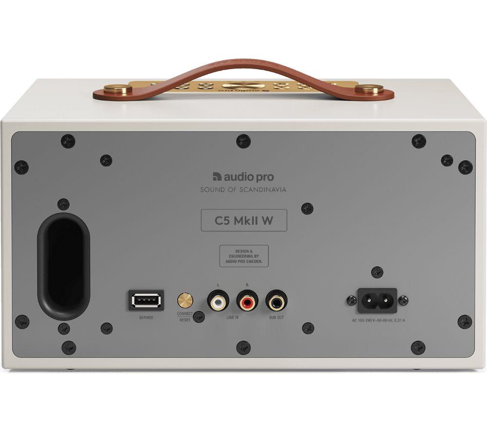 AUDIO PRO C5 MKII W Wireless Multi-room Speaker - Classic Dune image number 2 of 3
